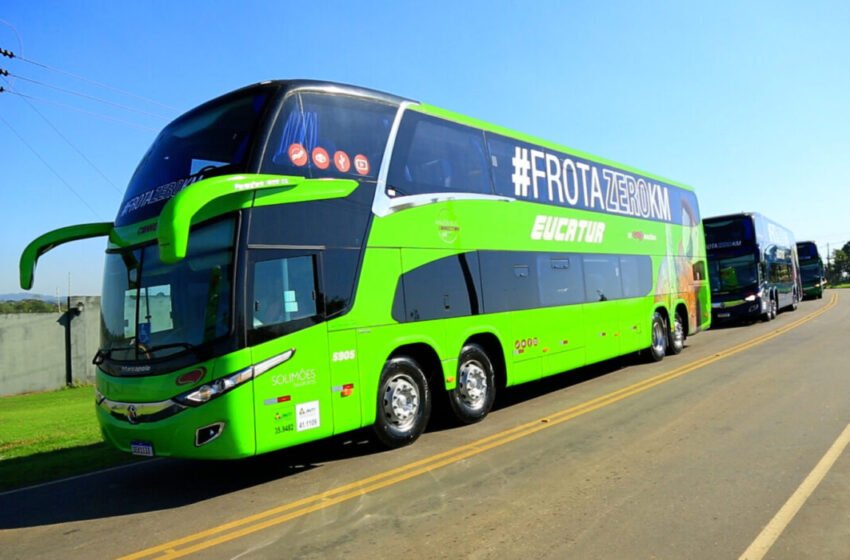  EUCATUR FORTALECE SUA FROTA COM NOVOS ÔNIBUS DA SÉRIE AMAZON BUS CONNECTION