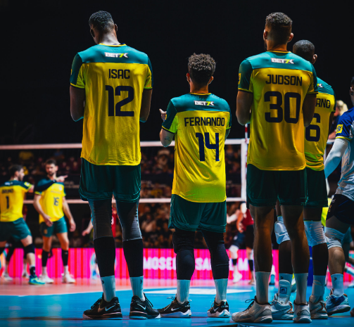  Seleção Brasileira de vôlei vence Alemanha em amistoso preparatório para as Olimpíadas de Paris