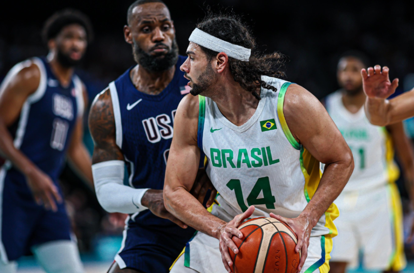  Atletas da Seleção Brasileira masculina de basquete comentam sobre derrota para os EUA nas Olimpíadas