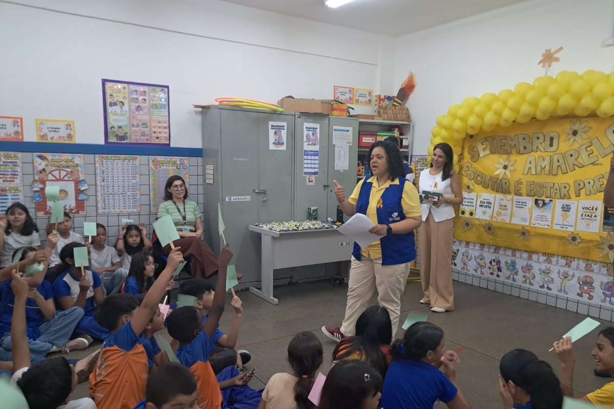 ‘Saúde Mental’ é tema de atividade do Programa Saúde na Escola